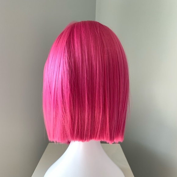 NEW Pink Synthetic Wig - Picture 4 of 4